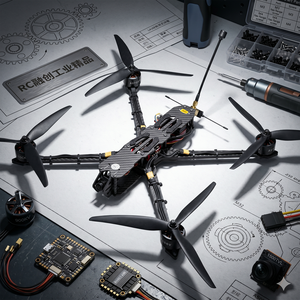 Plateforme de drone professionnel en fibre de carbone PNP BNF 3K T300 427mm 7mm Bras OEM ODM Batterie Télécommande non incluse KitV2 - Product Image 2