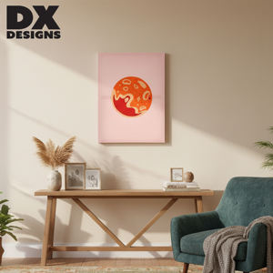 Dipinto su Tela Personalizzato con Motivo Planetario DX Designs - Opera d'Arte Creativa Stampa su Tela per Decorazione Pareti <span class=keywords><strong>Camera</strong></span> <span class=keywords><strong>da</strong></span> <span class=keywords><strong>Letto</strong></span> e Soggiorno - Product Image 4