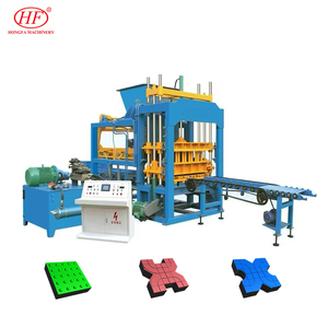 Máy khối Qt5-15 HF như một dây chuyền sản xuất tấm lát hoàn toàn tự động cho gạch lát vỉa hè - Product Image 1