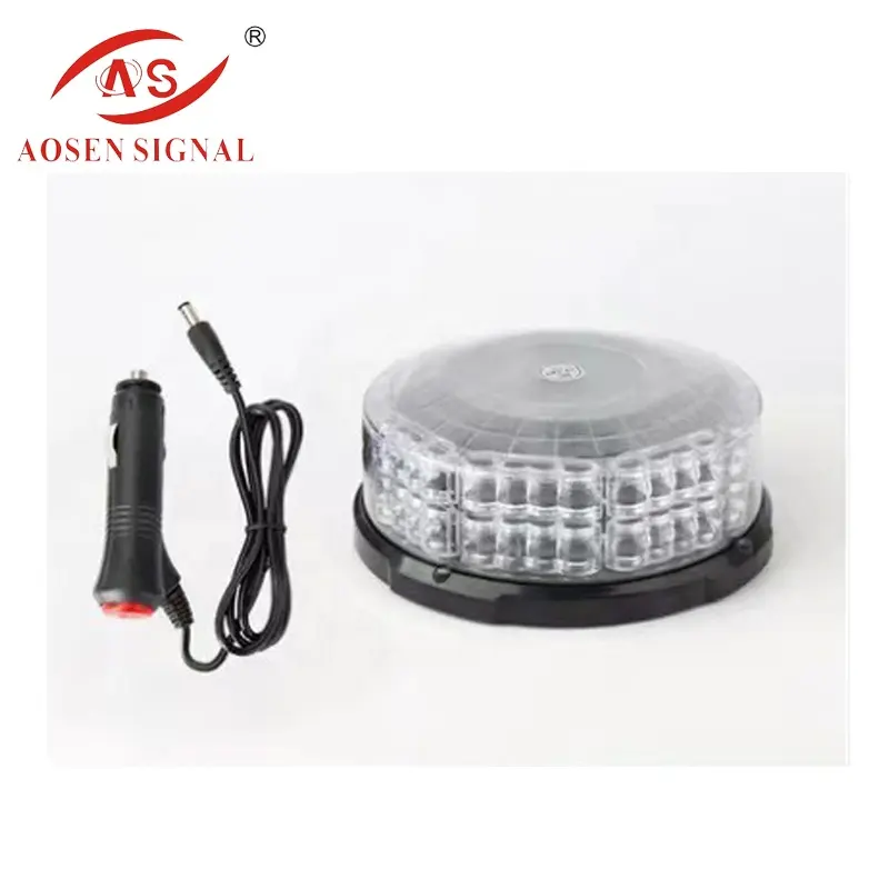 Đèn Hiệu Nhấp Nháy Nhấp Nháy Có Thể Sạc Lại Được 64LED Không Dây Có Đế Từ