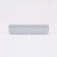 Composants électroniques mb-102 830 trous mini 165*55*10mm prototype carte universelle expérience planche à pain