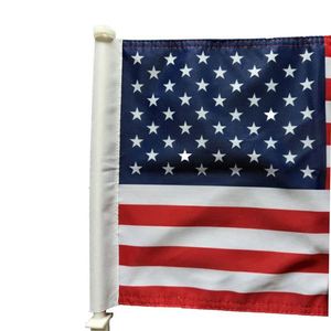 ขายส่งธงรถยนต์แบบถัก 3 ชั้น ทำจากโพลีเอสเตอร์ รับพิมพ์ลายตามสั่ง พร้อมเสาธง - Product Image 5