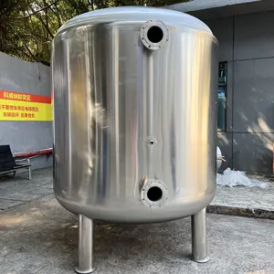 Stark tanque de água quente de 5000 litros, tanque de água inoxidável 316l com dupla camada de aquecimento para beber água quente