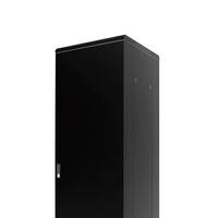 Ningbo lepin usine personnaliser noir 42u serveur reck armoire réseau vent froid canal verre porte armoire informatique data centre