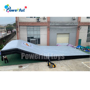 Colchoneta <span class=keywords><strong>Inflable</strong></span> <span class=keywords><strong>Gigante</strong></span> para Acrobacias de FMX, BMX y MTB, Bolsa de Aire para Salto y Aterrizaje - Product Image 2