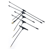 Réseau elliptique en forme de T 400-520 mhz 330-420 mhz dipôle Fpv Anti Drone Jammer Récepteur Antenne Fm avec connecteur U.fl Ufl