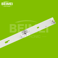 Bandeaux LED pour téléviseur TCL 55D1800 55HR332M04A1 V8 TCL 55D04-ZC23AG-03 réparation de rétroéclairage LED pour téléviseur TCL 55 pouces 9 pièces/ensemble