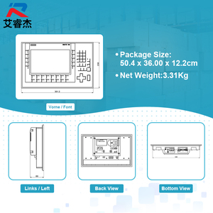 หน้าจอสัมผัส HMI ยี่ห้อ SIEMENS รุ่น SIMATIC HMI KP900 Comfort Panel ขนาด 9 นิ้ว TFT 24V พร้อมอินเทอร์เฟซ PROFINET ของแท้ใหม่เอี่ยม รุ่น 6AV2124-1JC01-0AX0 - Product Image 2