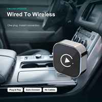 Adaptateur USB sans fil CarPlay Android Auto pour navigation automobile, dongle de voiture mains libres, diffusion de musique, commande vocale pour SUV et berline