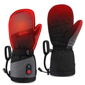<span class=keywords><strong>Gants</strong></span> de <span class=keywords><strong>ski</strong></span> imperméables thermiques pour hommes et femmes, mitaines d'hiver, technologie tactile, <span class=keywords><strong>gants</strong></span> électriques légers et réglables - Product Image 1