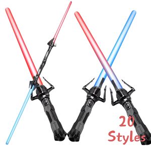 Sabre laser LED en PVC de 74 à 149 cm, 20 styles, vente en gros, best-seller TikTok, jouets <span class=keywords><strong>épée</strong></span> <span class=keywords><strong>lumineuse</strong></span>, katana lumineux, <span class=keywords><strong>épée</strong></span> des étoiles, sabre laser de guerre - Product Image 1