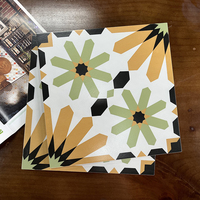 Carreaux de décoration intérieure, motif de fleurs, Design moderne, taille de carreaux 300x300, carreaux muraux en mosaïque