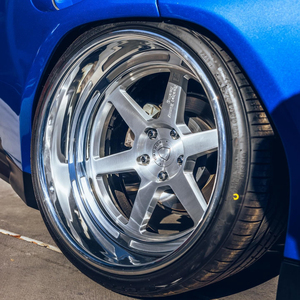 Llanta de rueda forjada de 2 piezas de 18 19 20 22 24 26 pulgadas para Dodge Challenger ford mustang gt S550 s650 gt350 GT500 GT550 <span class=keywords><strong>Shelby</strong></span> porsche - Product Image 1