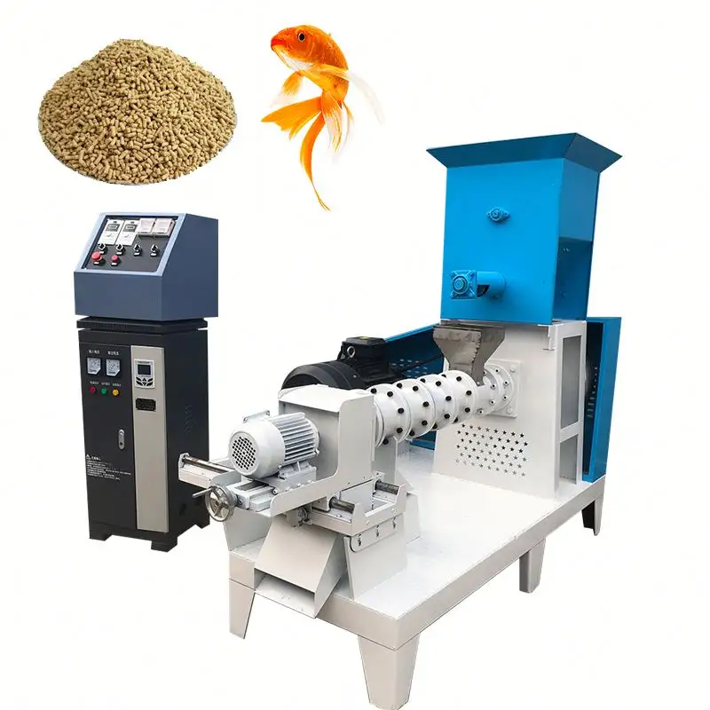 Máquina extrusora de ração animal para peixes e grânulos de baixo custo