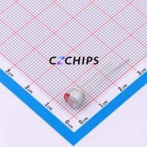 ตัวเก็บประจุแบบแข็งชนิด Through hole (THT) รุ่น 217EC0002 ขนาด D6.3xL5.5 มม. 220uF 20% 10V 2.95A 100kHz - Product Image 1