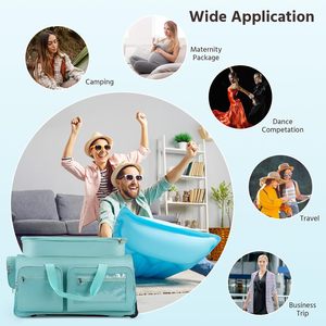 Free Sample Factory Direct Hanger Trolley Danc Bag Travel Clothing with <b>Rack</b> <b>Luggage</b> Hanger Clothing Multifunctional Travel Bag - Product Image 5