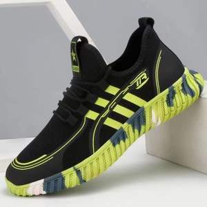 红岩薄款网布运动鞋休闲风格透气跑鞋 - Product Image 2