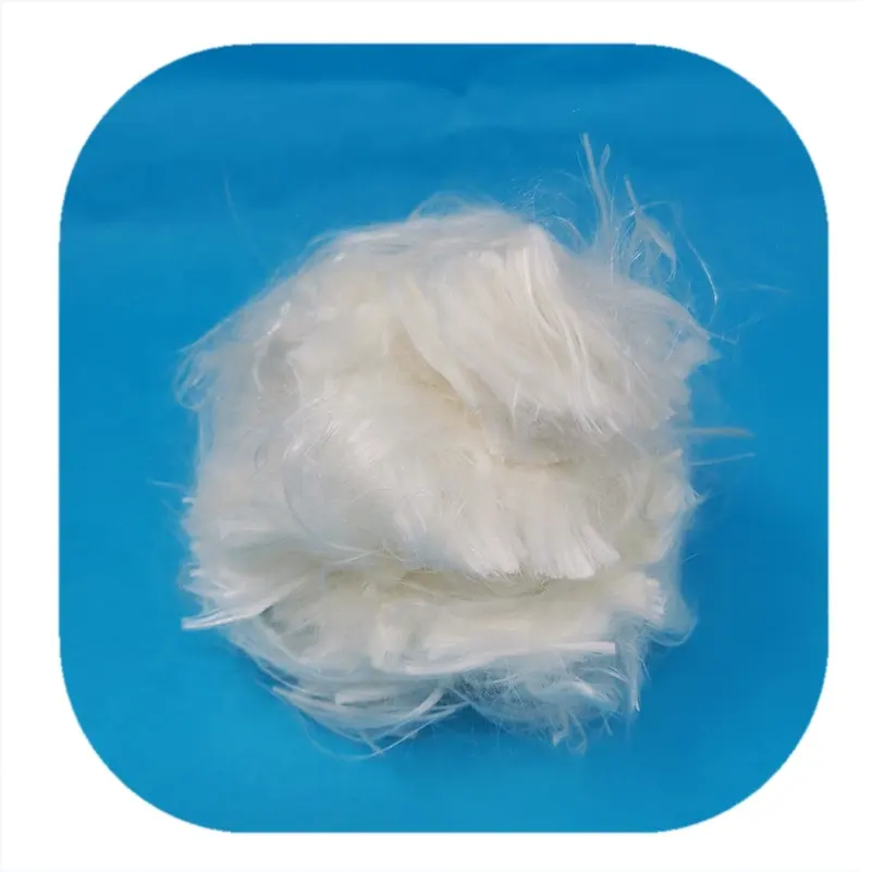 Natural Antimicrobial Raw Color Antiviral Pure Chitosan Fiber For Medical Nonwoven