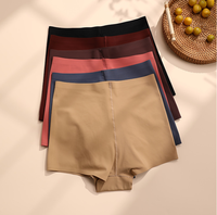 Culottes Boxer Femme Nayil XL en Spandex Respirant Sans Couture de Haute Qualité, Logo Personnalisé, Lot en Gros, Shorty Fin de Sécurité