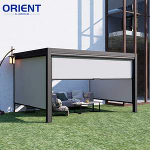 Pérgola Motorizada Personalizable, Cubiertas para Patio, Cocina Exterior Automática, Pérgola Bioclimática de Aluminio con Rejillas - Product Image 6