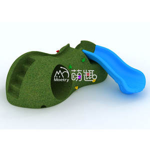 Erken eğitim çocuk bakımı merkezi için tünel slayt açık kapalı doğal oyun ekipmanları ile oyun Mounds üzerinde Moetry çim - Product Image 5