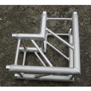 SIL Aluminium Carré Truss F14 F33 Exasores Plaque de Base Boîte Coin Wrap <span class=keywords><strong>Occasion</strong></span> Global Spigot Truss F34 Noir - Product Image 4