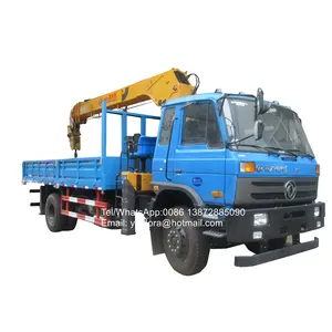 New hydraulic loading arm for trucks, hydraulic folding arm crane , crane truck with flatbed
