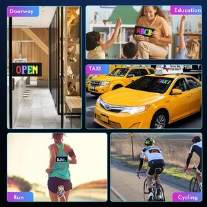 Smooth Sleek Bendable Waterproof LED RGB <strong>Matrix</strong> Panel Ready for Car Logo Text Display Flexible LED Car Outdoor Digital <strong>Poster</strong> - Product Image 4