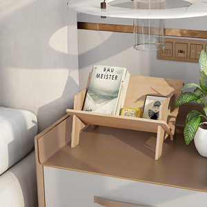 Étagère à <span class=keywords><strong>livres</strong></span> multifonctionnelle en bois, étagère <span class=keywords><strong>de</strong></span> bureau, petites bibliothèques <span class=keywords><strong>pour</strong></span> tout-petits - Product Image 4