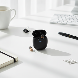 Apparecchi Acustici Mini Invisibili OEM/ODM con Streaming Audio e Elaborazione Digitale per Anziani, 16 Canali, Amplificatore Acustico Ricaricabile - Product Image 1