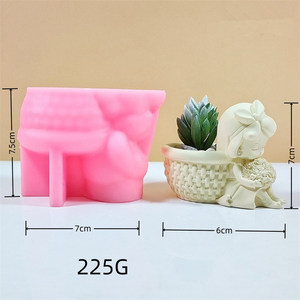 Stampo in vaso di fiori carnoso <span class=keywords><strong>per</strong></span> bambine - Product Image 6