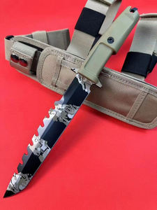Cuchillo de Bolsillo Táctico de Acero Inoxidable Edición Limitada Dragon Totem Harpoon con Funda de Goma OEM Personalizable para Proyectos DIY - Product Image 3