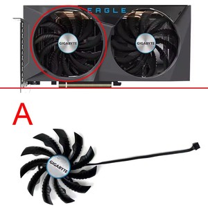 Ventilador de tarjeta de vídeo para <span class=keywords><strong>Gigabyte</strong></span> GeForce RTX 3060 3060Ti EAGLE OC 95MM PLD10010S12H RTX3060 <span class=keywords><strong>RTX3060Ti</strong></span> ventilador de refrigeración de tarjeta gráfica - Product Image 5