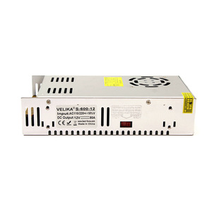 Velika S-600-12 <b>12V</b> 600W AC DC Power Supply Constant Voltage <b>LED</b> Lighting <b>Driver</b> Made In China - Product Image 1