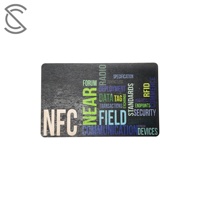Maßgefertigte Bassholz Wasserdichte Langlebige NFC RFID Zugangskontrollkarte 424 DNA-Chip (13,56MHz) Vollfarbiger CMYK-Druck Umweltfreundlich