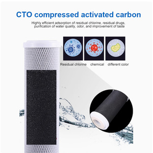 Cartuchos de filtro de repuesto para sedimentos de bloque de carbono CTO para toda la casa de <span class=keywords><strong>5</strong></span> micras 10 "X 4,<span class=keywords><strong>5</strong></span>" - Product Image 5