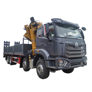 Truk Derek Lipat HOWO 8x4 16-ton yang Dipasang di Truk Flatbed - Product Image 2