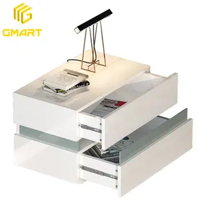 Gmart-mesa de comedor japonesa larga tallada, conjunto de mesa y sillas de madera Natural Convertible de plata larga