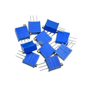 3296W 1K 2K 5K 10K 20K 50K 100K 200K 500K 1M Ohm Mehrgang-Trimmer-Potentiometer Hochpräziser Variabler Widerstand - Product Image 1