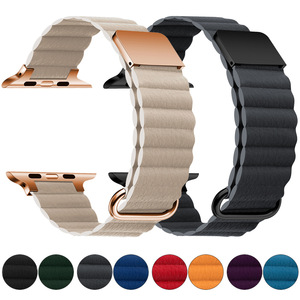 <span class=keywords><strong>Bracelet</strong></span> magnétique pour <span class=keywords><strong>Apple</strong></span> <span class=keywords><strong>Watch</strong></span> <span class=keywords><strong>Ultra</strong></span> 2, <span class=keywords><strong>bracelet</strong></span> en <span class=keywords><strong>cuir</strong></span> pour iWatch 8 7 6 5 4 3 2 1 SE 38 mm 40 mm 41 mm 42 mm - Product Image 1