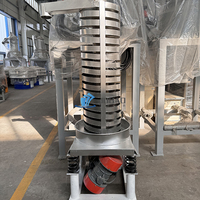 Élévateur vertical à vis en acier inoxydable pour sable de quartz