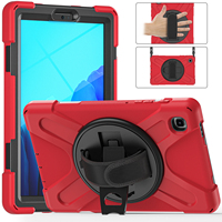 Étui robuste antichoc hybride pour tablette Samsung Galaxy A7 Lite 8,7 pouces T220/T225 avec béquille