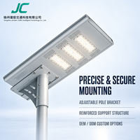 Lampadaire solaire tout-en-un à haute efficacité 180W LED pour éclairage extérieur de routes, autoroutes et projets publics