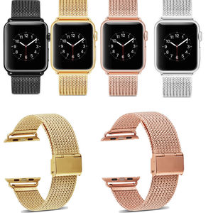 Nuevo estilo de malla gruesa <span class=keywords><strong>correa</strong></span> Milanesa De metal de acero inoxidable para reloj <span class=keywords><strong>apple</strong></span> <span class=keywords><strong>watch</strong></span> banda - Product Image 5