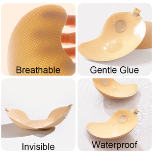 <span class=keywords><strong>Soutien</strong></span>-<span class=keywords><strong>gorge</strong></span> éponge collant push-up réutilisable pour femmes nouveau Design <span class=keywords><strong>Invisible</strong></span> dos nu sans bretelles respirant fermeture avant tissé sans fil - Product Image 2