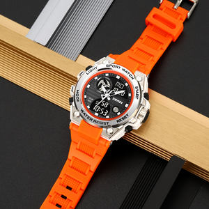 Montre-bracelet numérique de sport pour homme SKMEI 2360, multifonction, chrono, date, étanche, double heure, jam tangan, reloj hombre - Product Image 6