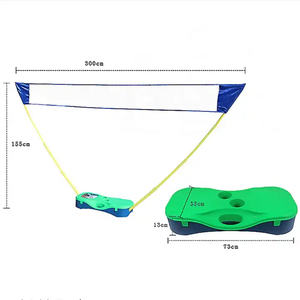 <span class=keywords><strong>Filet</strong></span> de <span class=keywords><strong>badminton</strong></span> portable facile à transporter avec stockage de raquette plage <span class=keywords><strong>jardin</strong></span> salle de sport cour arrière - Product Image 6