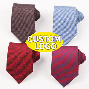 新デザインピュアシルクビジネスネックネクタイ最新人気印刷100% 手作りオフィスワーカー用 - Product Image 1