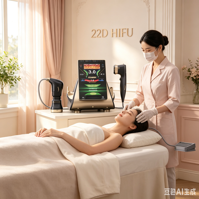 22D Hifu Machine Face Lifting Wrinkle Remove Skin Tightening Rejuvenation Anti-aging Hifu 22d Facial Y Corporal Face Clean Brush