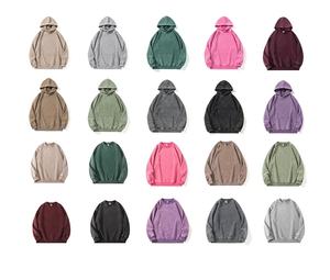 <span class=keywords><strong>Omei</strong></span> Washed Distressed Cotton Men's Pullover Hoodie Sweater con cuello de copo de nieve giratorio teñido con cera, estilo Otoño/Invierno - Product Image 3